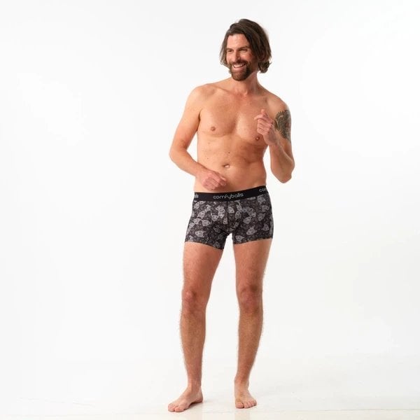 Bokserki termoaktywne Comfyballs Performance - black cheetah