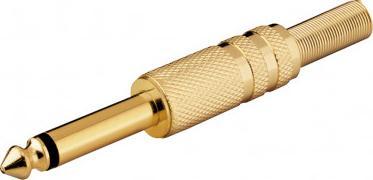 Goobay Wtyk jack 6,35 mm - mono