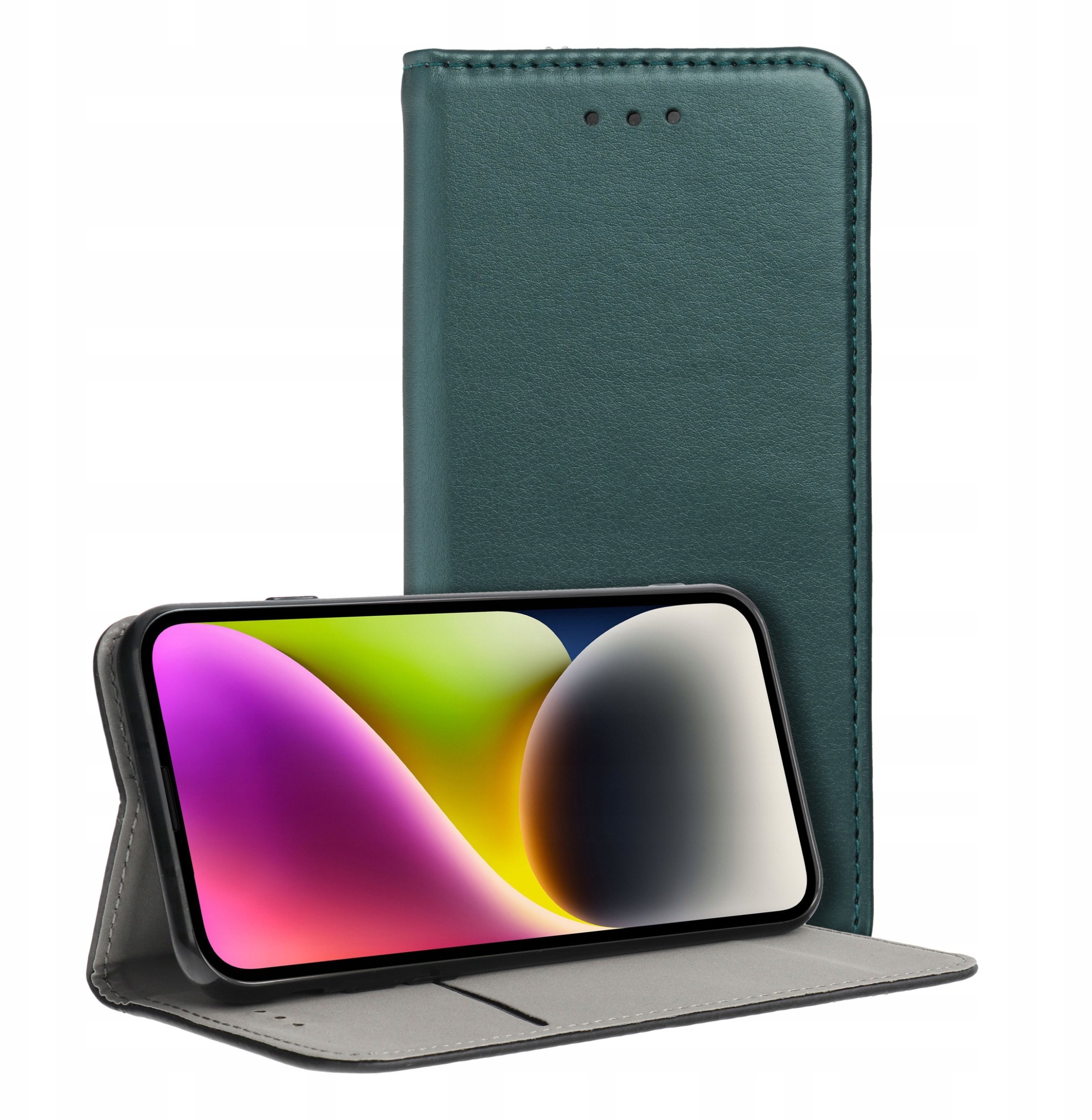 Kabura SMART MAGNETO do MOTOROLA G35 5G ciemnozielony