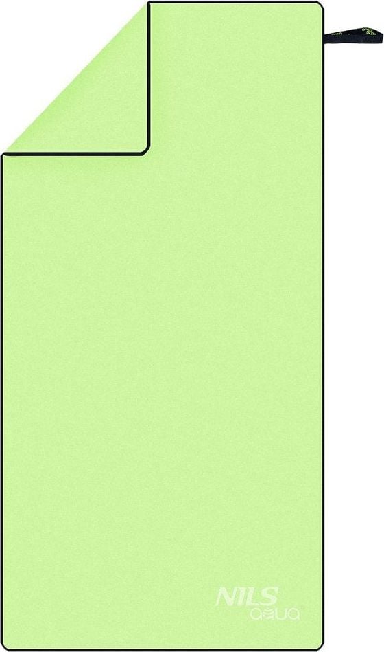 Nils Extreme Ręcznik z mikrofibry Nils Aqua NAR11 140x70 cm zielony