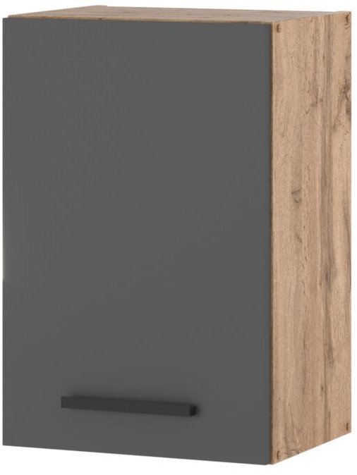 Szafka Kuchenna Wisząca Górna Modułowa 40cm Blande Wotan Szary Mat