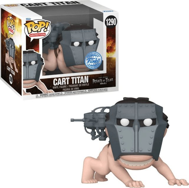 Figurka Funko Pop funko pop! attack on titans super n 1290 cart titan s.edit. figurka