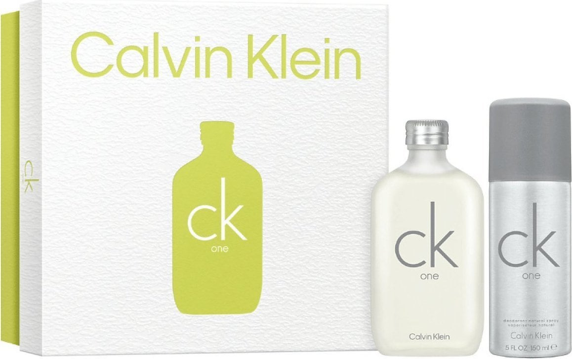 Calvin Klein Zestaw Calvin Klein (CK ONE EDT/S 100 ml + DEO SPRAY 150 ml)