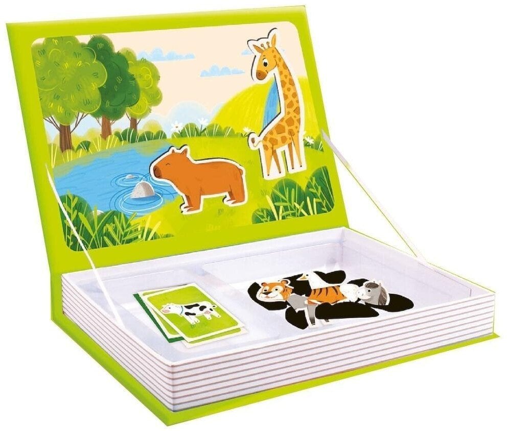 Książka magnetyczna - Puzzle Zwierzęta