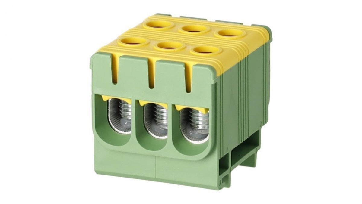 Simet Złączka szynowa zgx 3x50 mm2 żółto-zielony (al/cu) Gep-00056