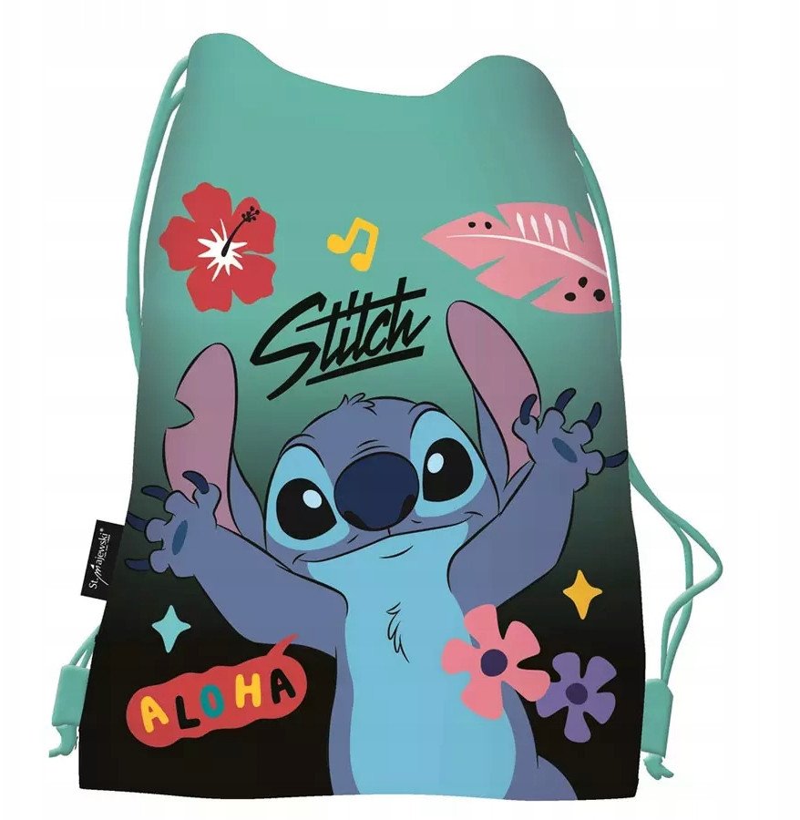 WOREK NA BUTY STITCH MINT ALOHA FOL