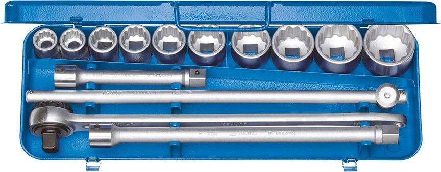 Zestaw końcówek wymiennych klucza nasadowego 3/4" 14-cz. D32 EAU-2 Gedore