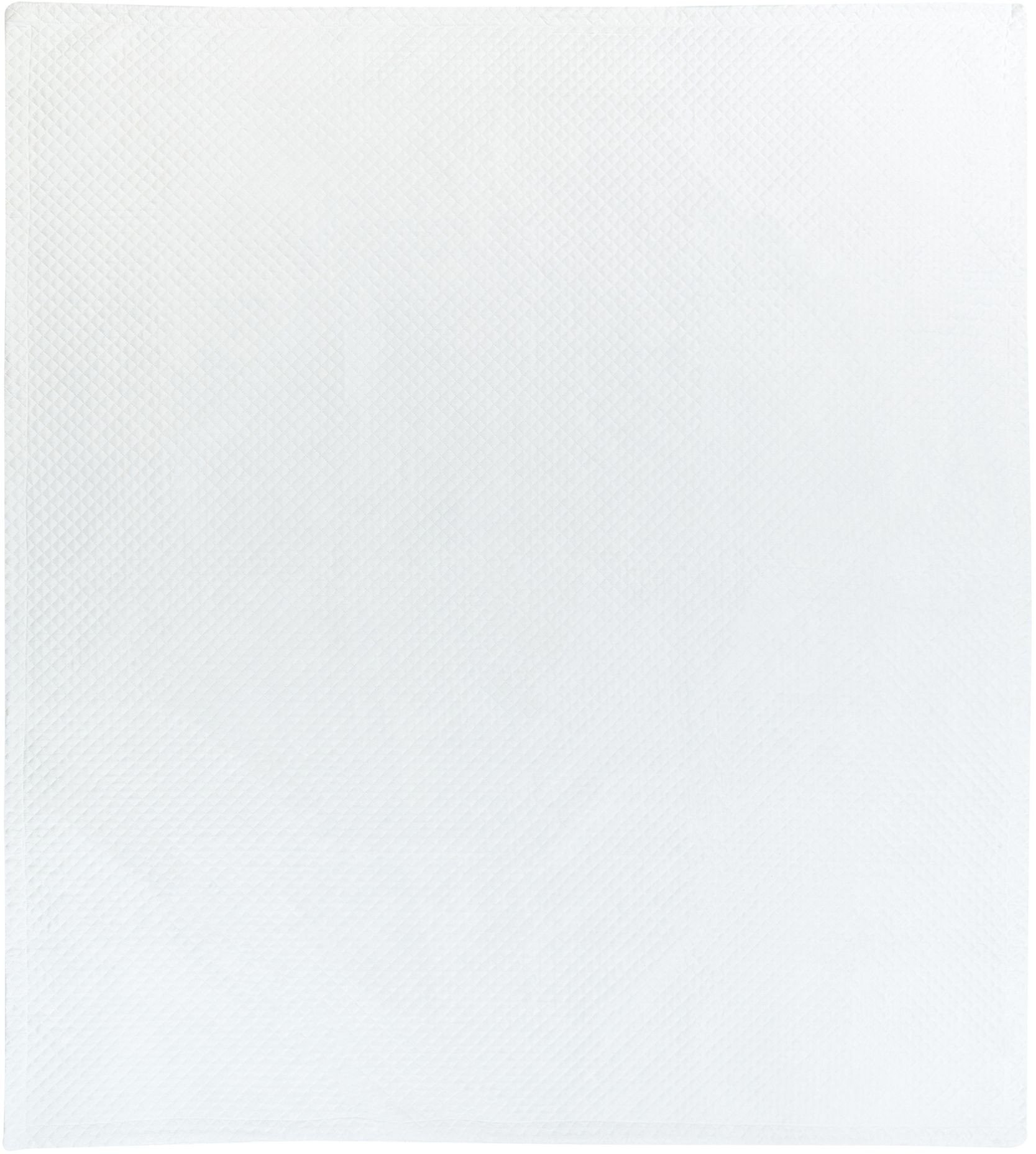 Narzuta na łóżko NAPE 220 x 240 cm Złamana biel