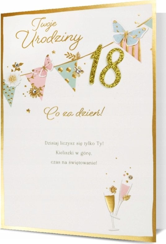 Pan Dragon Karnet B6 Osiemnastka