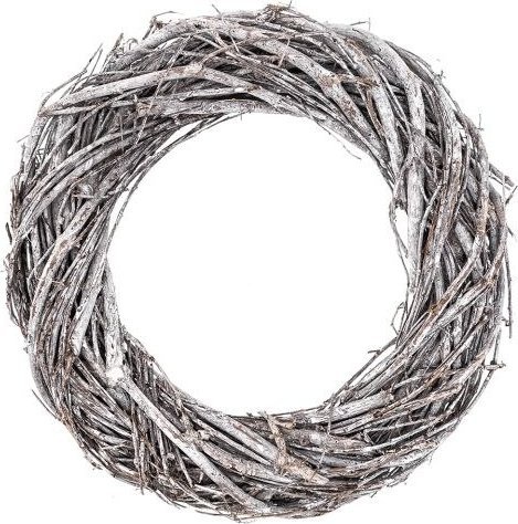 DP Craft Wianek z gałązek DPCRAFT 20cm bielony