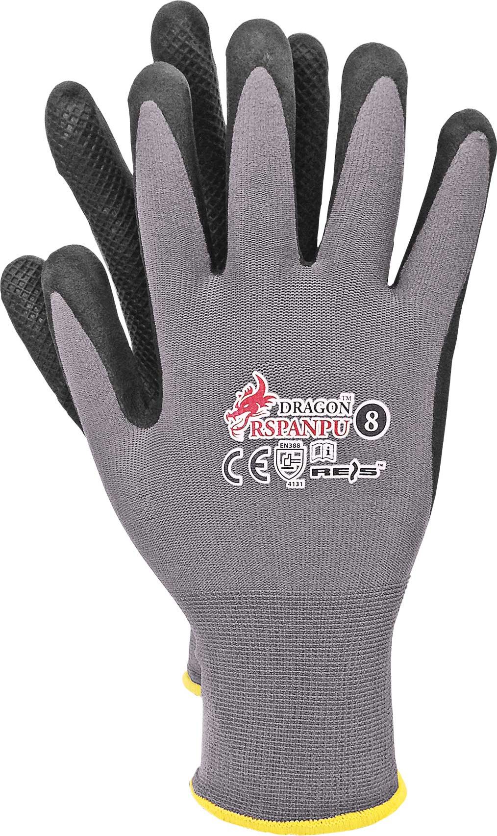 Reis Rspanpu - Rękawice Robocze Manualne Spandex - 7 S