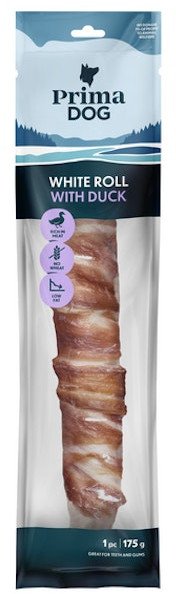 DOG TREAT ROLL DUCK 38CM 1PCS 175G