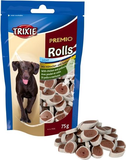 Trixie KRĄŻKI O SMAKU KURCZAK - ŁOSOŚ 75g
