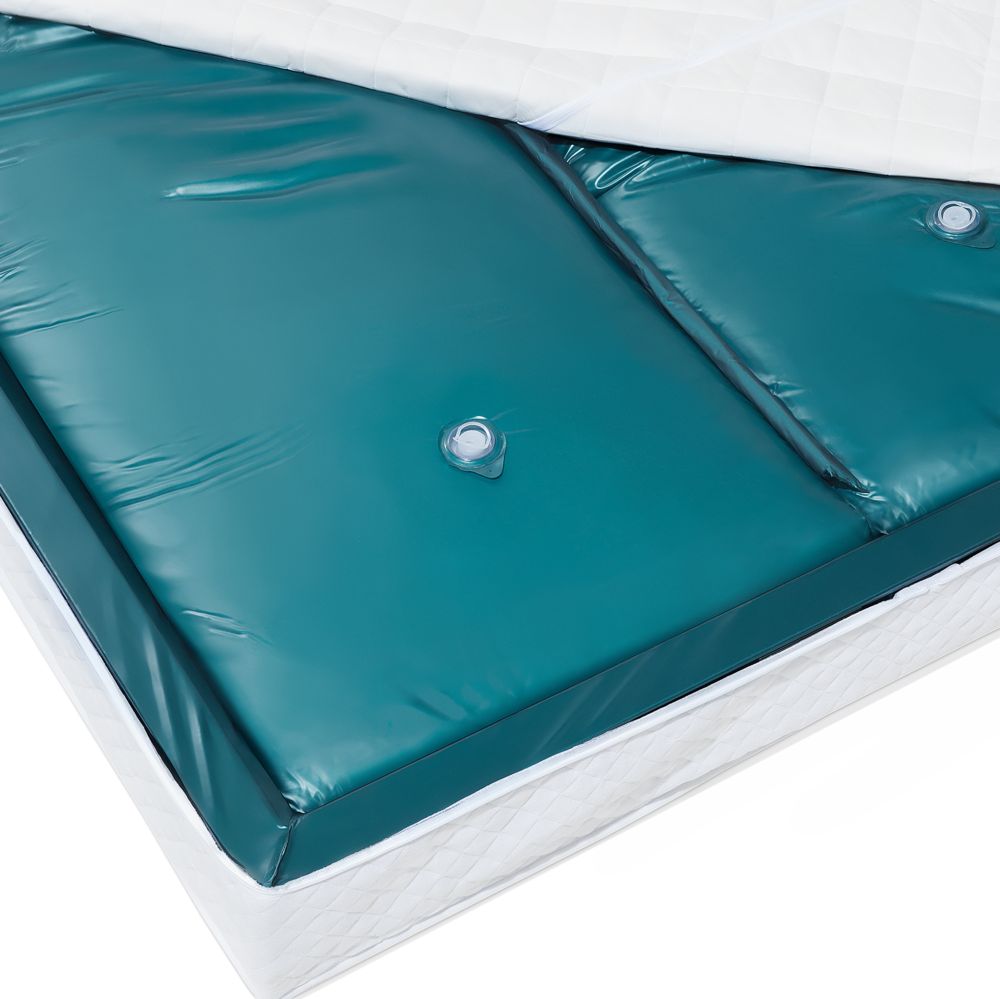 Beliani Materac wodny dual 180 x 200 cm mocne tłumienie fal