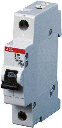 ABB Wyłącznik nadprądowy 1P C 2A 6kA AC S201-C2 (2CDS251001R0024)