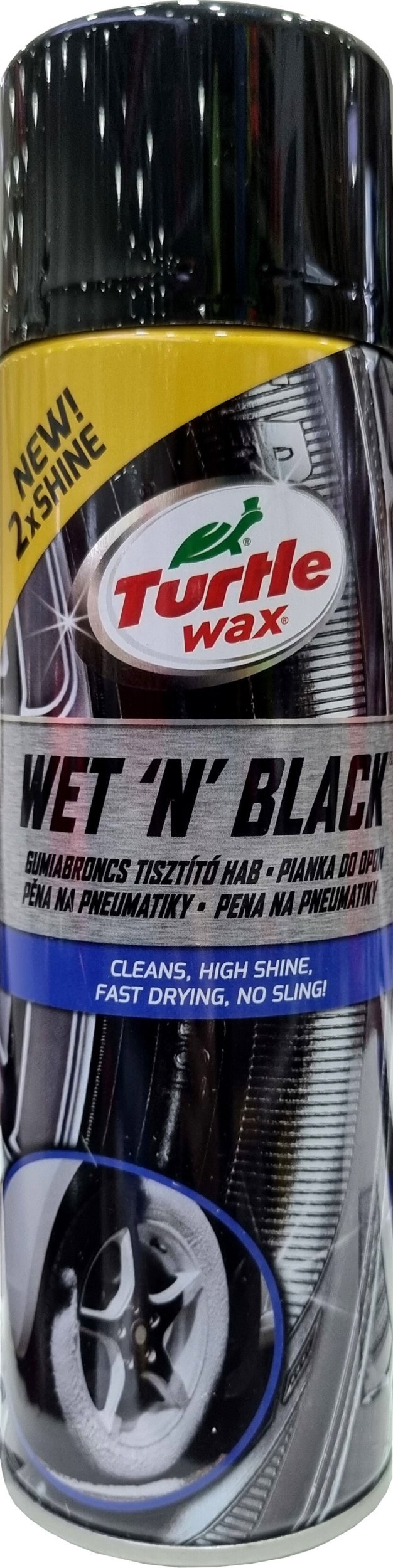 Tire blackening foam TURTLE WAX, 500 ml
