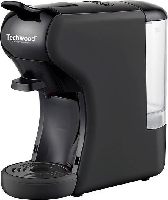Ekspres na kapsułki Techwood Kapsułkowy ekspres do kawy Techwood TCA-196N (czarny)