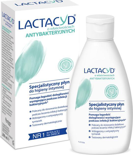 Lactacyd Specjalistyczny Płyn do higieny intymnej - antybakteryjny 200ml