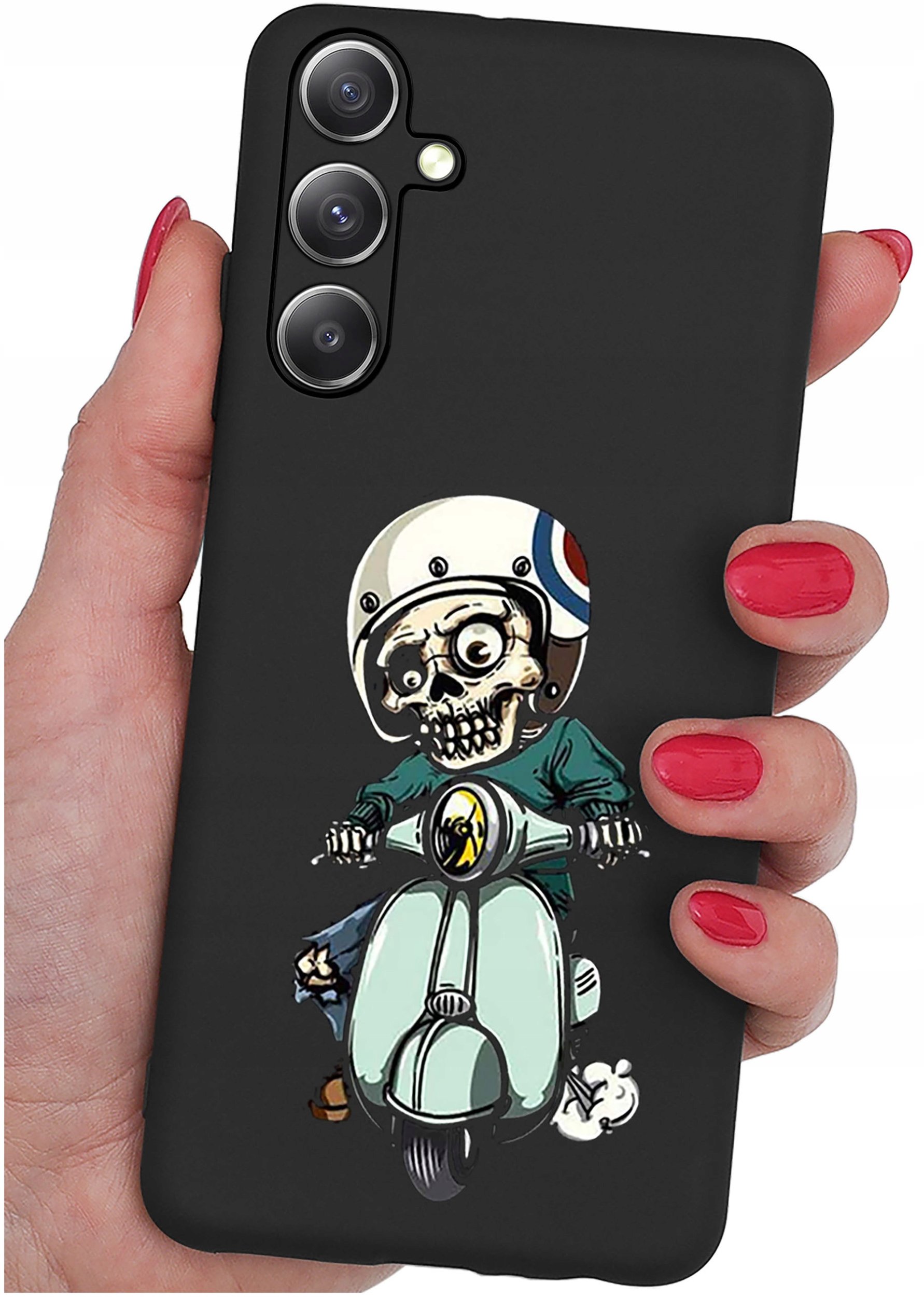 Etui do Samsung Galaxy M35 5G WZORY |SILIKONOWE MATT CASE + SZKŁO 9H