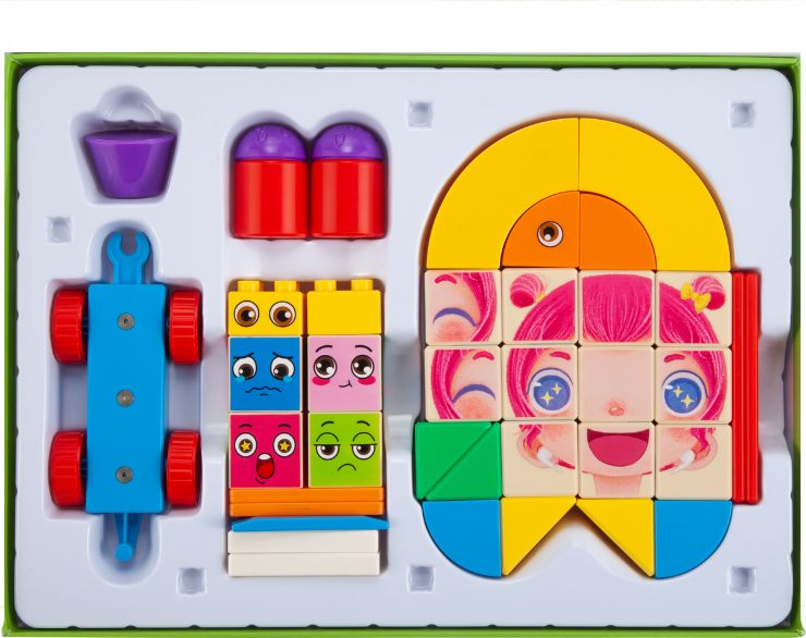 Alilo Klocki magnetyczne Stack&Smile (AL-M2026)