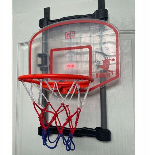 Tablica do koszykówki kosz dla dzieci obręcz licznik rzutów dźwięk 39881B-1