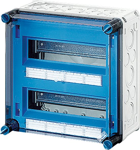 Hensel Rozdzielnica modułowa 2 x 12 natynkowa IP65 Mi 81224 (HPL00026)