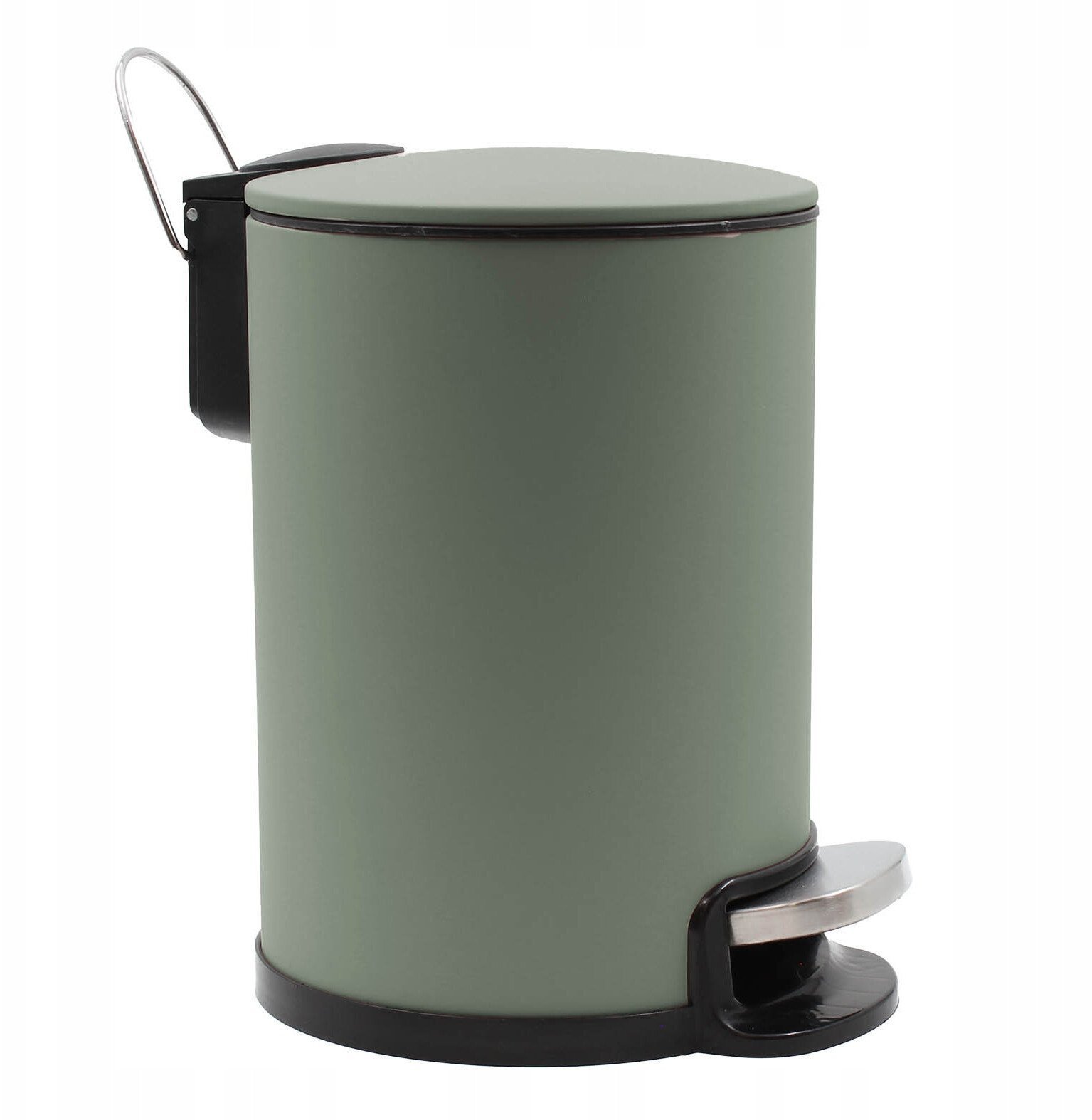 Łazienkowy kosz na śmieci z cichym domykaniem, 3 l, METALINE