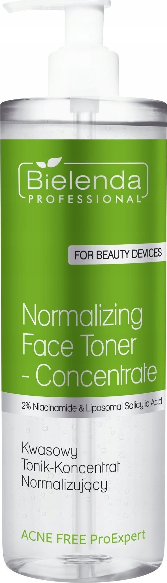 Bielenda Acne Free ProExpert Kwasowy tonik-koncentrat normalizujący 500ml