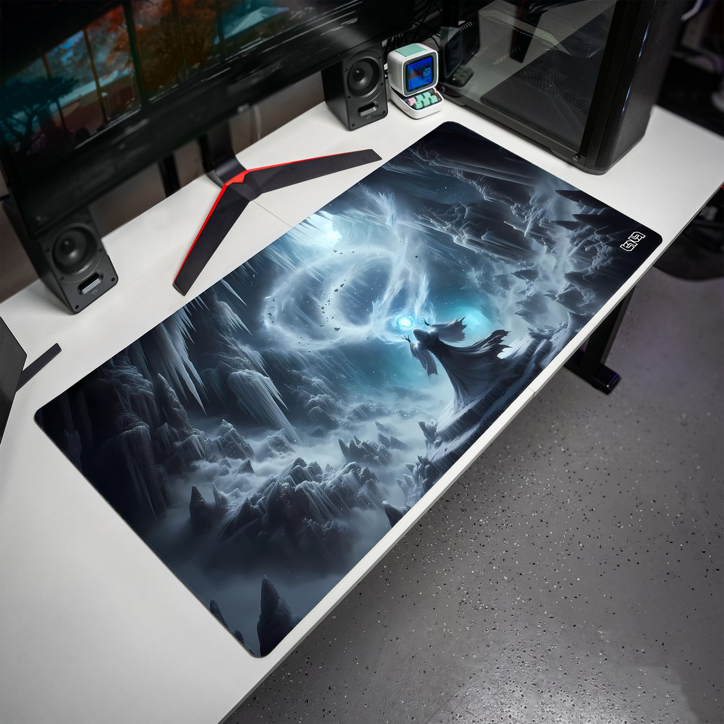 Podkładka Tilt PODKŁADKA GAMINGOWA Inkantacja Zamieci 100x50 TILT Prezent XXL Wytrzymała