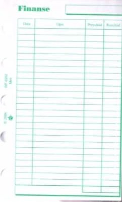 Antra Wkład do organizera M Finanse ANTRA