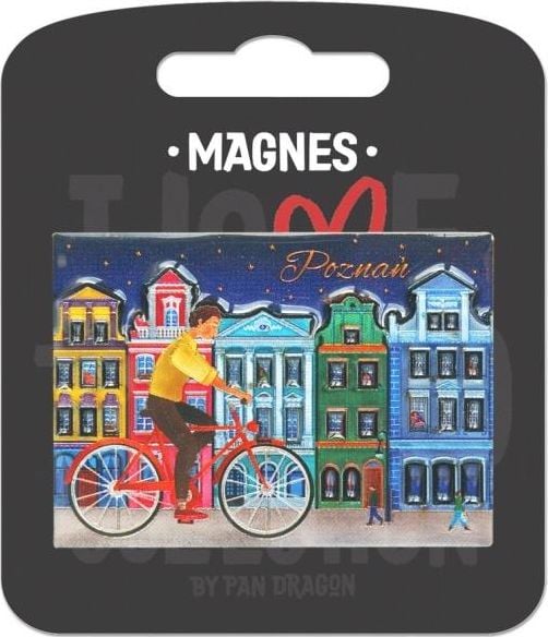 Pan Dragon Magnes Poznań rynek rower - i love poland C