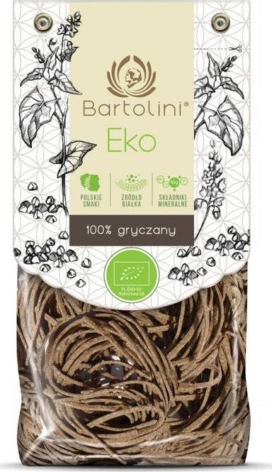 Bartolini Makaron gryczany EKO - gniazda 250 g - Bartolini