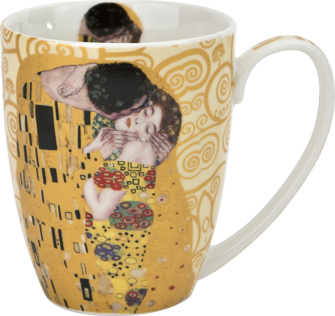 DUO Kubek classic 360 ml The Kiss Ecru