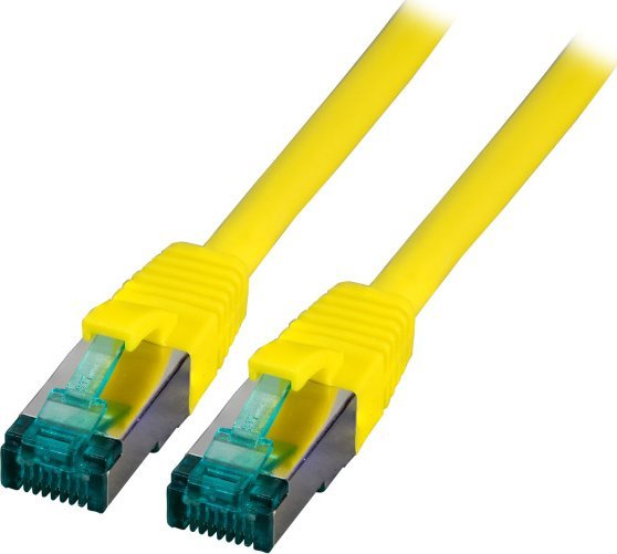 EFB EFB RJ45 Patchkabel S/FTP, Cat.6A, LSZH, 3m, gelb