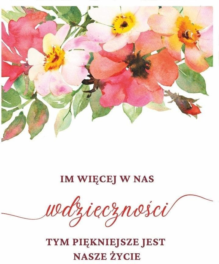 Karnet - Wdzięczność