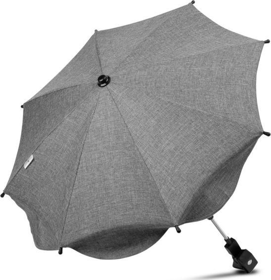Caretero Parasol do wózka 60cm szara