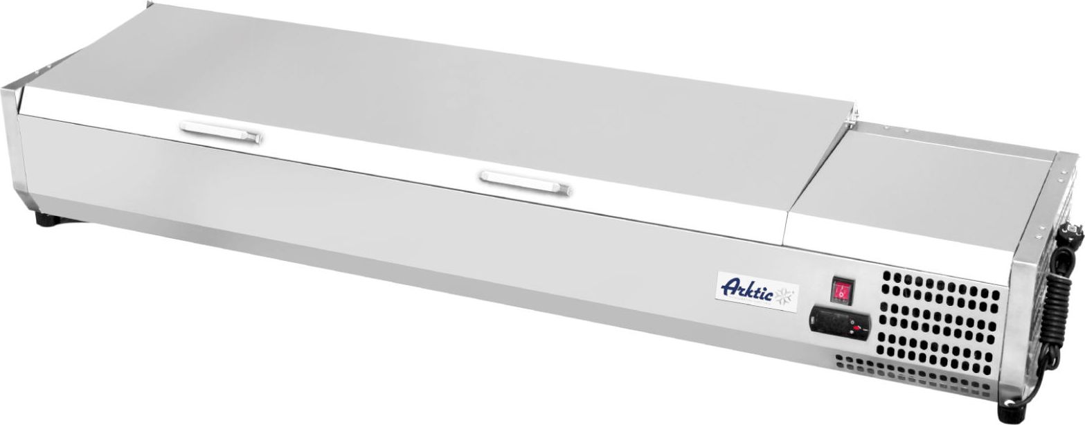 Witryna chłodnicza ARKTIC Nadstawa chłodnicza z pokrywą do pojemników 9x GN 1/3 Nadstawa chłodnicza z pokrywą do pojemników 9x GN 1/3
