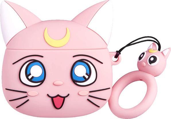 GEL ETUI AIRPODS 1 2 SŁUCHAWKI POKROWIEC KOTEK LUNA