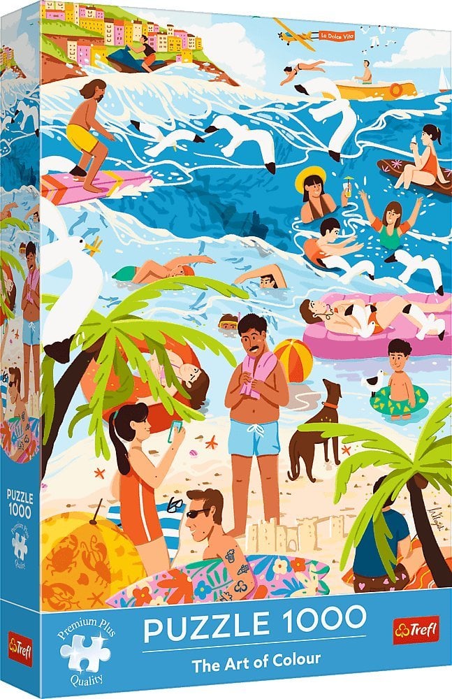 Trefl Puzzle Premium Plus Quality - The Art of Colour: W wakacyjnym ferworze 1000 elementów (12065)