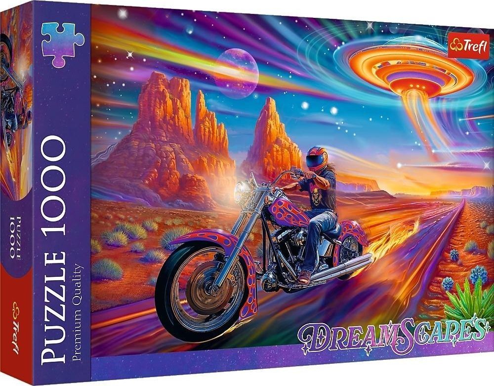Trefl Puzzle DreamScapes: Szalona jazda 1000 elementów (10930)