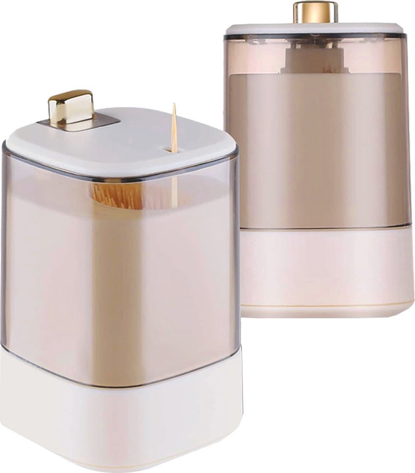 Verk Pojemnik na wykałaczki podajnik do wykałaczek automatyczny dozownik pudełko Pojemnik na wykałaczki podajnik do wykałaczek automatyczny dozownik p