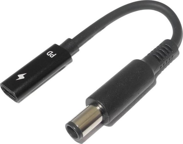 Adapter USB CoreParts Adapter kabli USB C 7.4*5.0 Czarny