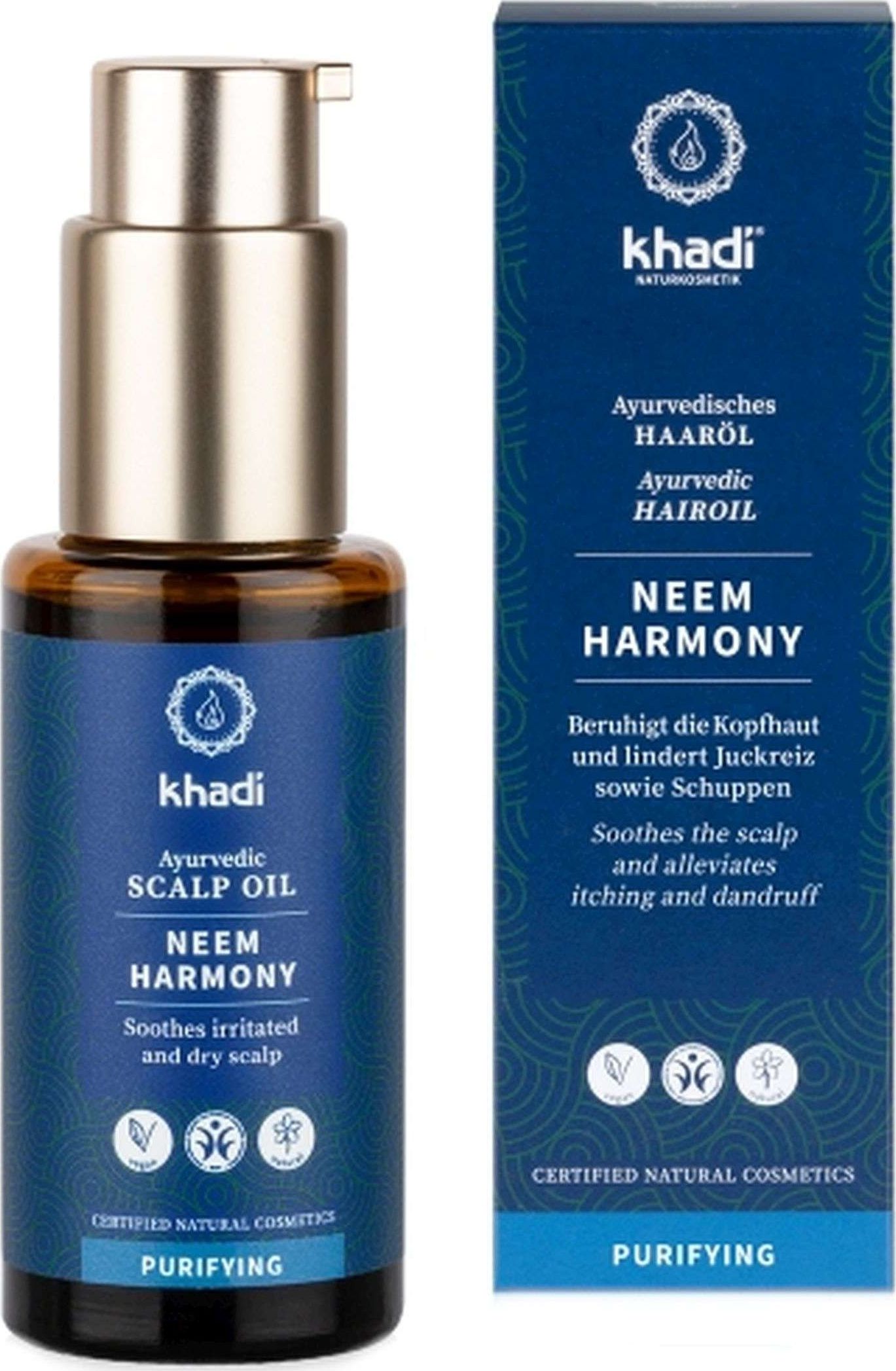 Khadi Olejek Przeciwłupieżowy - Kozieradka i Gorczyca - 50ml