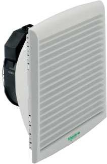 Schneider Wentylator ClimaSys 230V 300m3/h z kratką wylotu powietrza i filtrem G2 (NSYCVF300M230PF)