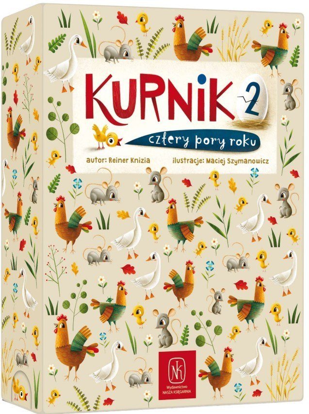 Nasza Księgarnia Gra planszowa Kurnik 2: Cztery pory roku