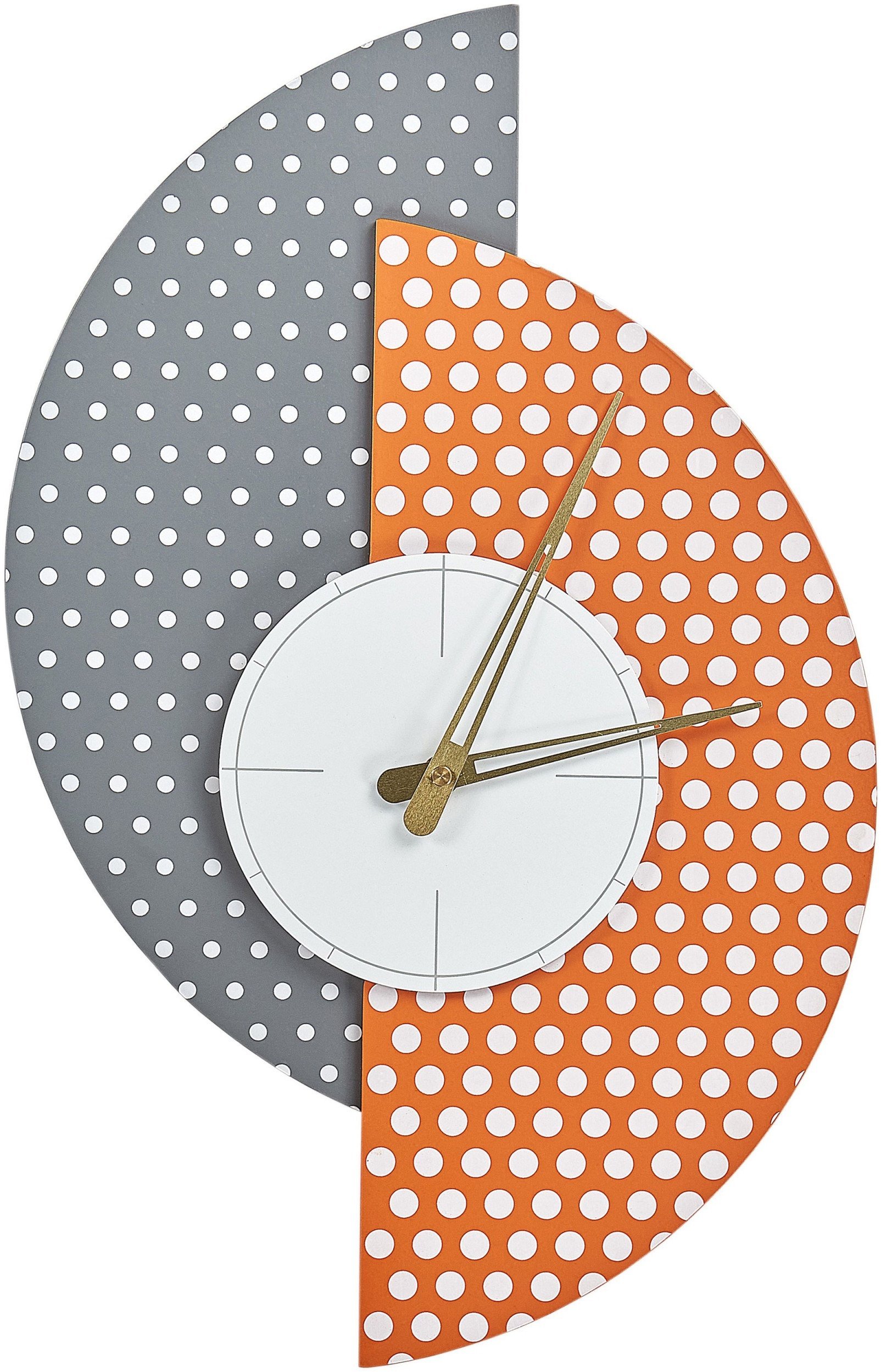 Beliani Zegar ścienny CHALAIS 29 cm Szary