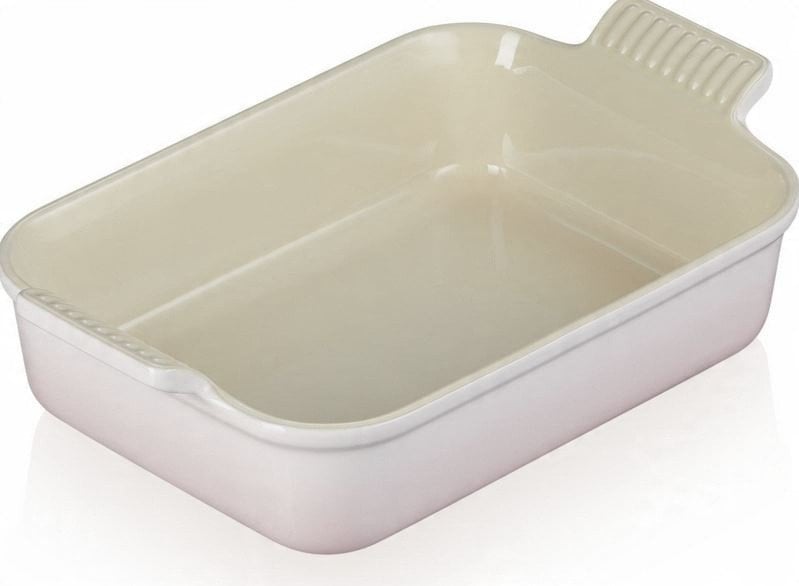 Le Creuset Rectangular Heritage Stoneware Baking Dish 26x19cm / 2 4L White 0843251158126