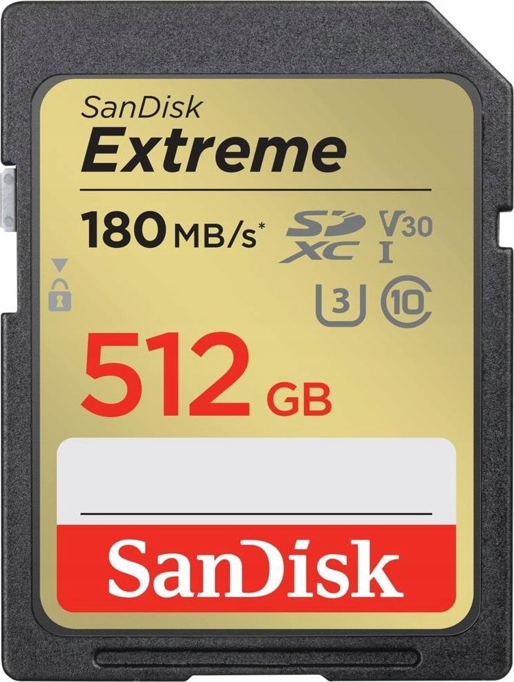 Karta SanDisk Extreme Plus SDXC 512 GB Class 10 UHS-I/U3 V30 (SDSDXWV-512G-GNCIN)