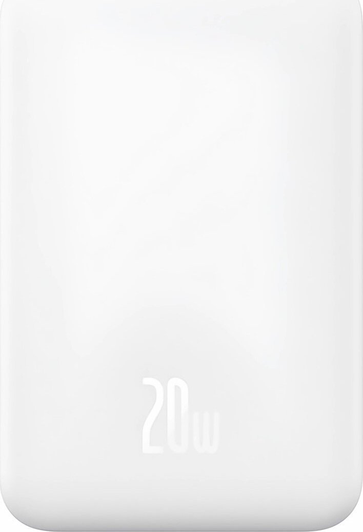 Powerbank Baseus Magnetic Mini 20W 5000mAh Biały