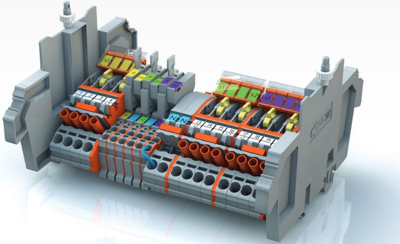 Wago Listwa pomiarowa LPW 13-torowa 230V AC równoległa (847-105/230-2000)